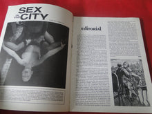 Load image into Gallery viewer, Vintage Nude Erotic Sexy Adult Magazine Sex In The City 1978      JB26
