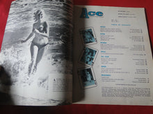 Load image into Gallery viewer, Vintage Nude Erotic Sexy Adult Magazine Ace August 1963      JB2

