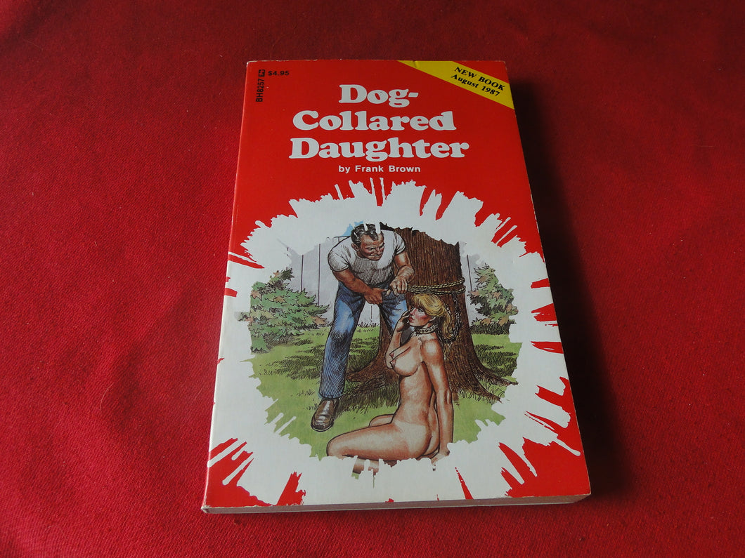 Vintage Erotic Adult Paperback Book/Novel Greenleaf Dog-Collared Daughter  PB3