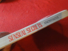 Load image into Gallery viewer, Vintage Adult Paperback Novel/Book Sensual Secrets      G5
