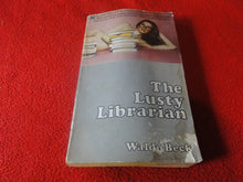 Load image into Gallery viewer, Vintage Erotic Adult Paperback Novel/Book The Lusty Librarian ROUGH   G5
