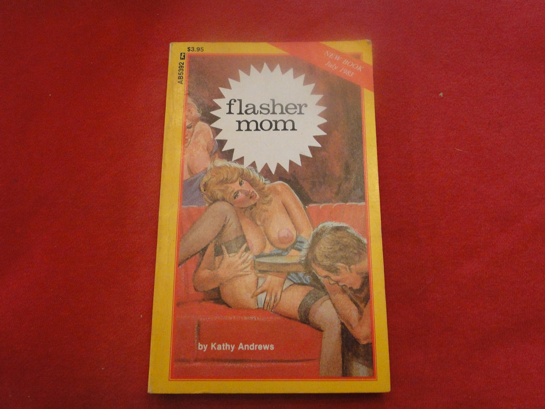 Vintage Erotic Adult Paperback Book/Novel Flasher Mom      PB1