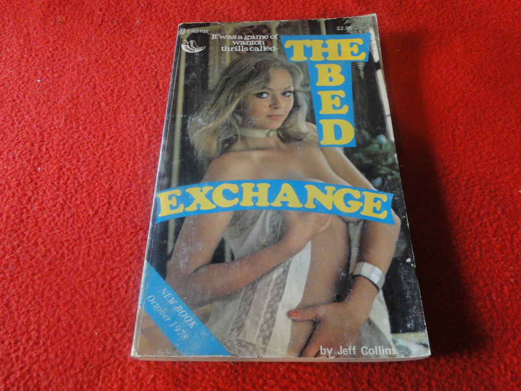 Vintage Erotic Adult Paperback Book The Bed Exchange     G5