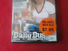 Load image into Gallery viewer, Vintage Adult Porn XXX DVD Erotic Movie Bang Bus Vol. 10      X40
