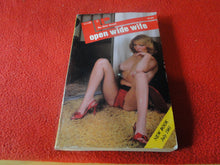 Load image into Gallery viewer, Vintage Erotic Adult Paperback Book Open Wide Wife Don Scott      G5
