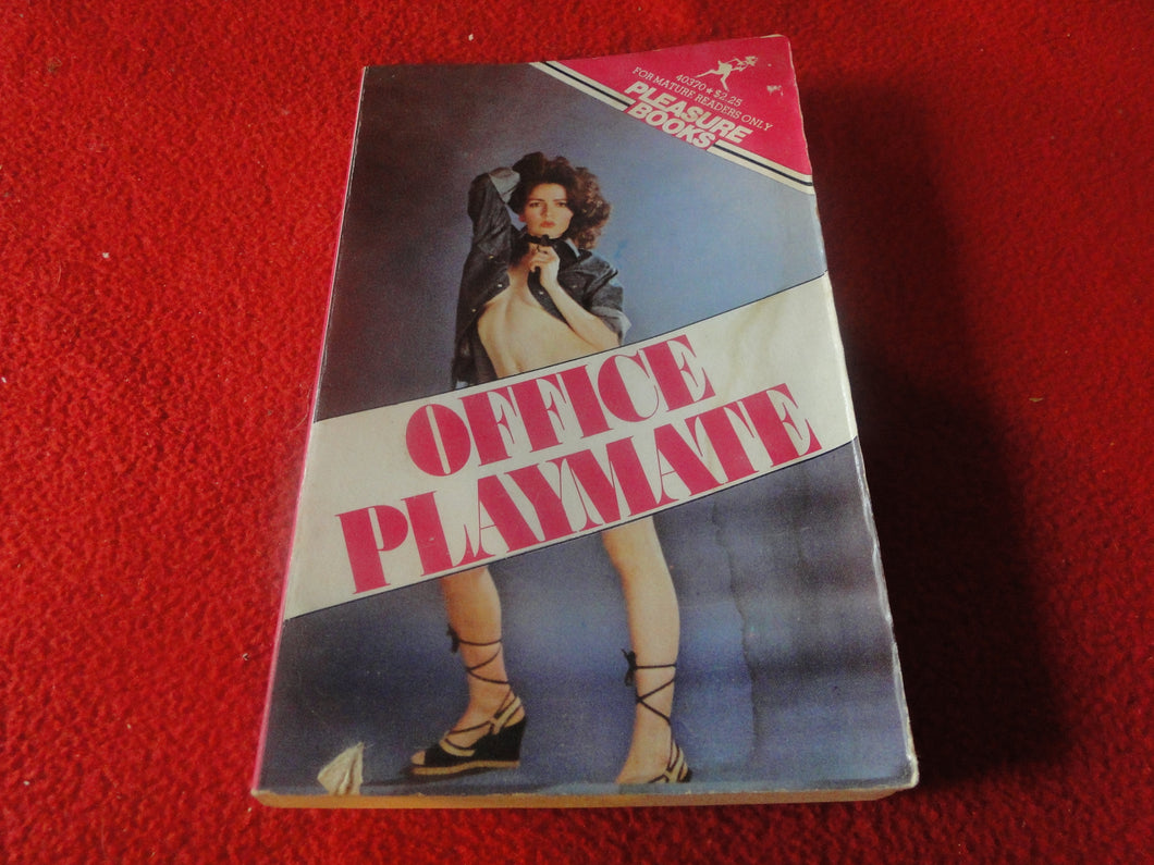 Vintage Erotic Adult Paperback Book Office Playmate Pleasure Books     G5