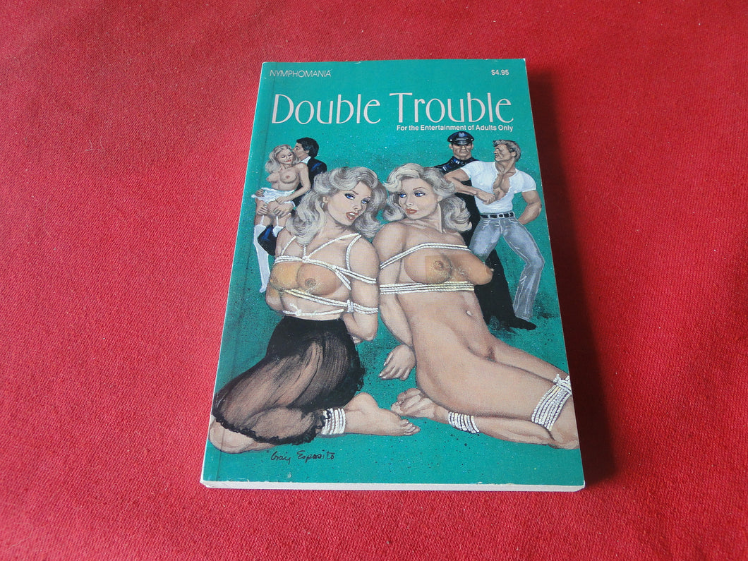 Vintage Erotic Adult Paperback Book/Novel Double Trouble        PB3