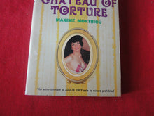 Load image into Gallery viewer, Vintage Erotic Adult Paperback Book/Novel Pussy Slave &amp; Chateau of Torture 1972   PB5
