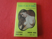Load image into Gallery viewer, Vintage Adult Paperback Novel/Book Take It As It Cums      P11
