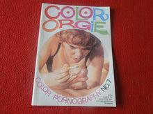 Load image into Gallery viewer, Vintage Nude Erotic Sexy Adult Smaller Magazine Color Orgie BDSM #7     NN
