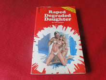 Load image into Gallery viewer, Vintage Erotic Adult Paperback Book/Novel Greenleaf Raped Degraded Daughter   PB3
