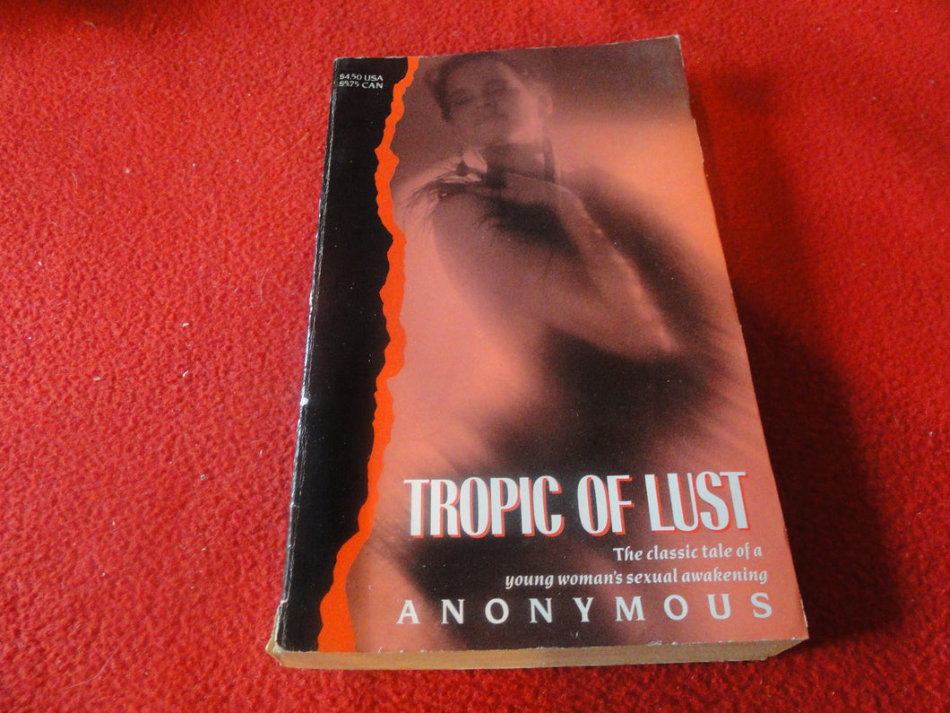 Vintage Erotic Adult Paperback Book Tropic Of Lust            G5