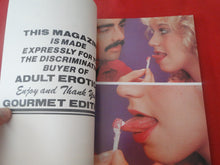 Load image into Gallery viewer, Vintage Nude Erotic Sexy Adult Magazine Live It As A Blonde #13 Gourmet HUGE    P74
