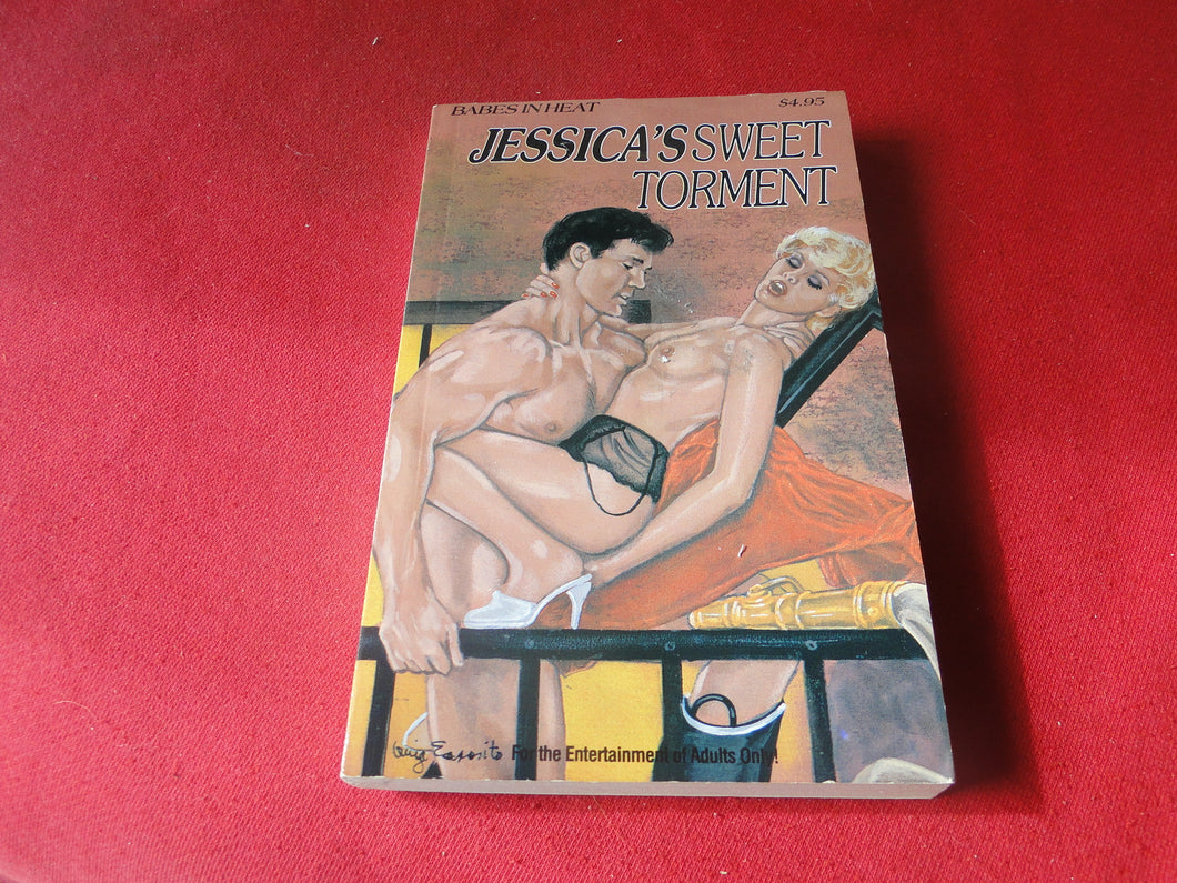 Vintage Erotic Adult Paperback Book/Novel Jessica's Sweet Torment     PB3