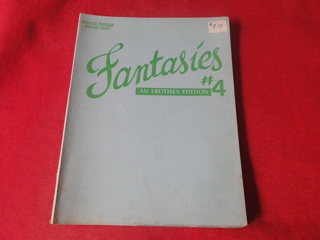 Vintage Nude Erotic Sexy Adult Magazine Fantasies #4 An Erotisex Edition   JB29
