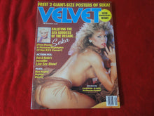 Load image into Gallery viewer, Vintage Nude Erotic Sexy Adult Magazine Velvet September 1986       JB27
