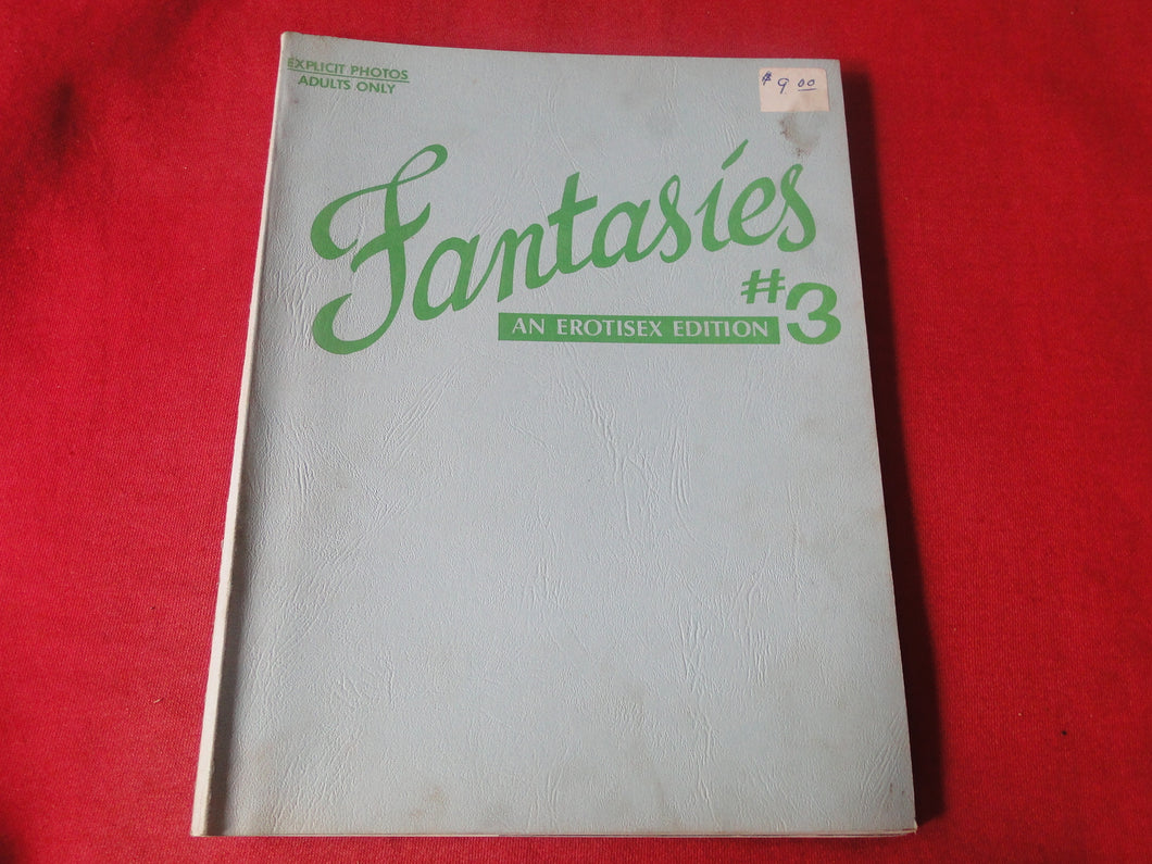 Vintage Nude Erotic Sexy Adult Magazine Fantasies #3 An Erotisex Edition     JB29
