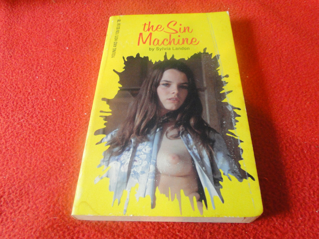 Vintage Erotic Adult Paperback Book The Sin Machine             G5