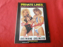 Load image into Gallery viewer, Vintage Nude Erotic Sexy Adult Magazine Bad Girls November 1989        JB68
