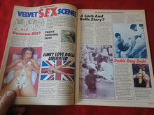 Load image into Gallery viewer, Vintage Nude Erotic Sexy Adult Magazine Velvet October 1986        JB27
