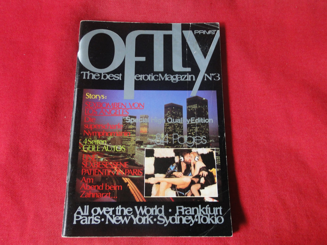 Vintage Nude Erotic Sexy Adult Magazine Privat Oftly 3      JB56