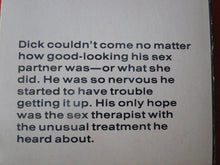 Load image into Gallery viewer, Vintage Erotic Adult Paperback Book/Novel Deep Throat Therapist 1978         PB5
