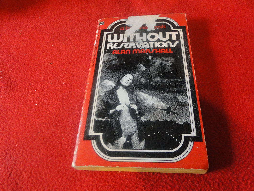 Vintage Sexy Erotic Adult Paperback Book/ Novel Without Reservations   G5