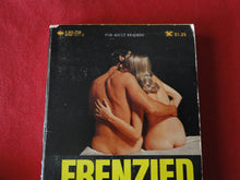 Load image into Gallery viewer, Vintage Erotic Adult Paperback Book/Novel Frenzied Couples 1970     X11
