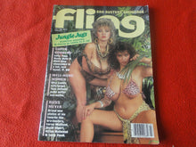 Load image into Gallery viewer, Vintage Nude Erotic Sexy Adult Magazine Fling July 1990      JB11
