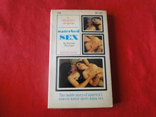 Load image into Gallery viewer, Vintage Erotic Adult Paperback Book/Novel Waterbed Sex 1971      X11
