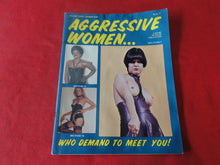 Load image into Gallery viewer, Vintage Nude Erotic Sexy Adult Magazine Aggressive Women HOM V.3 #9   P74
