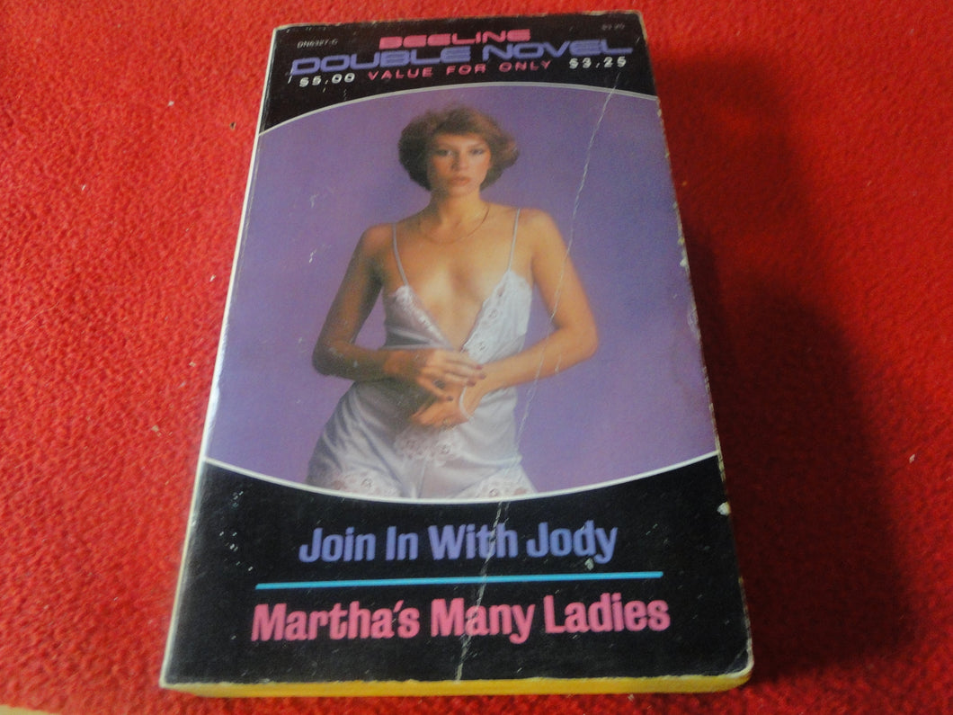 Vintage Sexy Erotic Adult Paperback Book/ Novel Join In With Jody Martha's Many Ladies G5