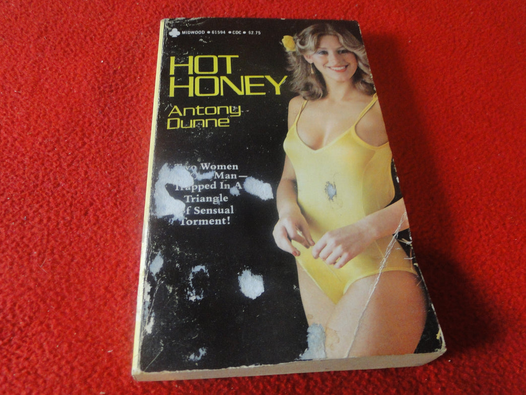 Vintage Erotic Adult Paperback Book/Novel Hot Honey               G5