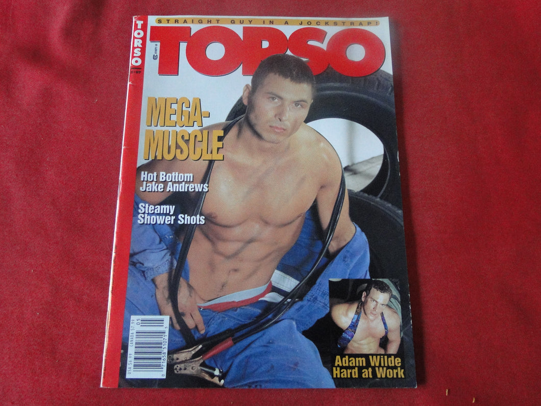 Vintage Adult Erotic Sexy Magazine Gay Interest Torso May 1997       G2