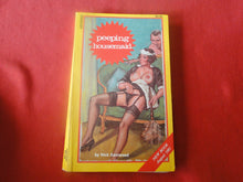 Load image into Gallery viewer, Vintage Adult Paperback Novel/Book Greenleaf Peeping Housemaid 1981      G3
