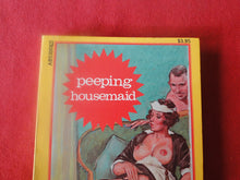 Load image into Gallery viewer, Vintage Adult Paperback Novel/Book Greenleaf Peeping Housemaid 1981      G3
