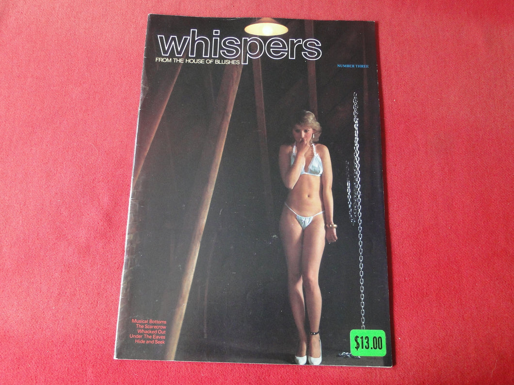 Vintage Nude Erotic Sexy Adult Magazine BDSM Whispers #3        P73