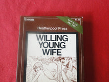 Load image into Gallery viewer, Vintage Adult Paperback Novel/Book Greenleaf Willing Young Wife 1980      G3
