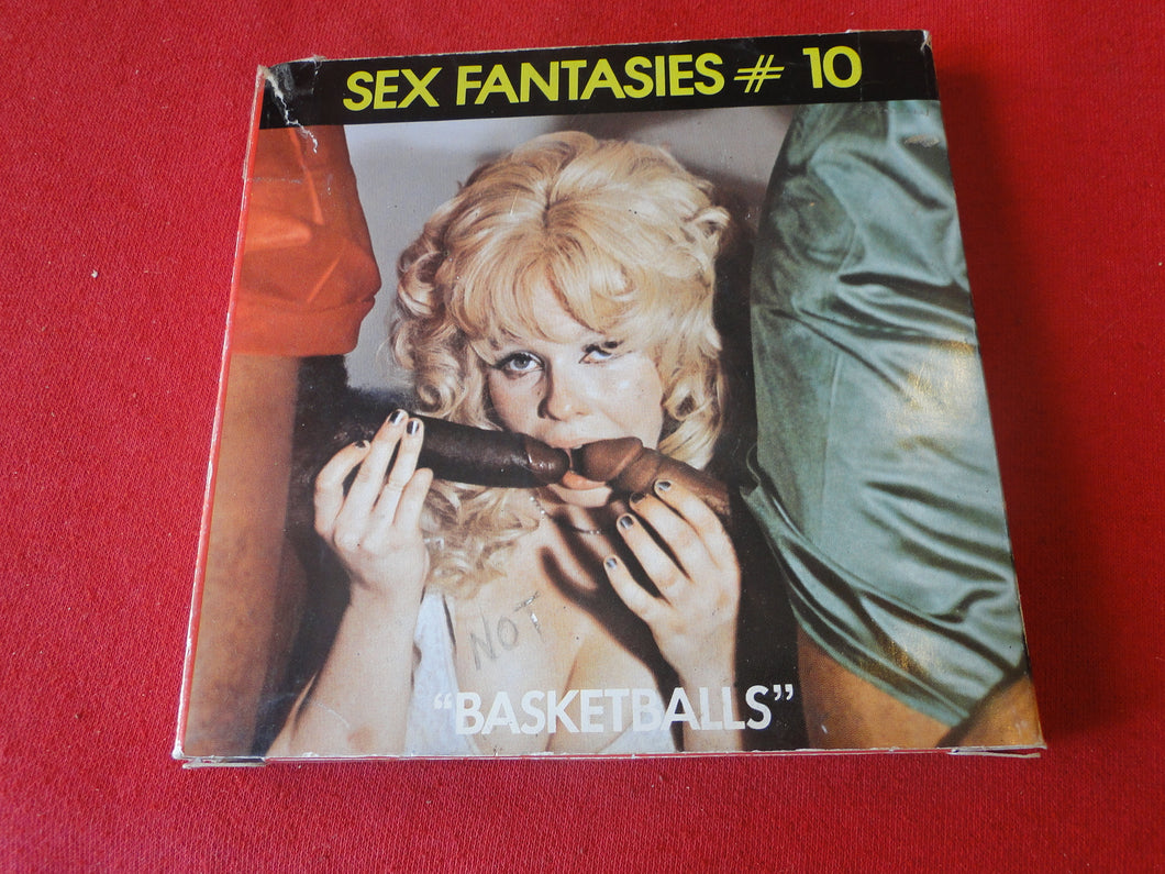 Vintage 8MM Adult Pornographic Smoker Stag Film Sex Fantasies #10 Basketballs  PB5