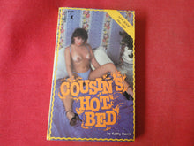 Load image into Gallery viewer, Vintage Adult Paperback Novel/Book Cousin&#39;s Hot Bed 1984 Greenleaf     X12

