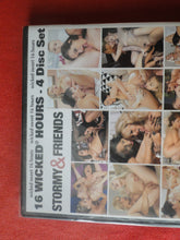 Load image into Gallery viewer, Vintage Adult Porn XXX DVD Erotic Movie SEALED Stormy &amp; Friends 4 Discs      FF
