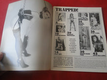 Load image into Gallery viewer, Vintage Nude Erotic Sexy Adult Magazine BDSM Trapped HOM 1989         GN
