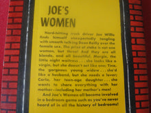Load image into Gallery viewer, Vintage Erotic Adult Paperback Book/Novel Joe's Women     HC1
