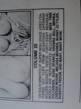 Load image into Gallery viewer, Vintage Adult XXX VHS Porn Tape X-Rated Golden Nuggets HUGE Tits No. 25 Roberta Pedon  X7
