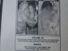 Load image into Gallery viewer, Vintage Adult XXX VHS Porn Tape X-Rated Golden Nuggets HUGE Tits No. 20 Mishka  X7

