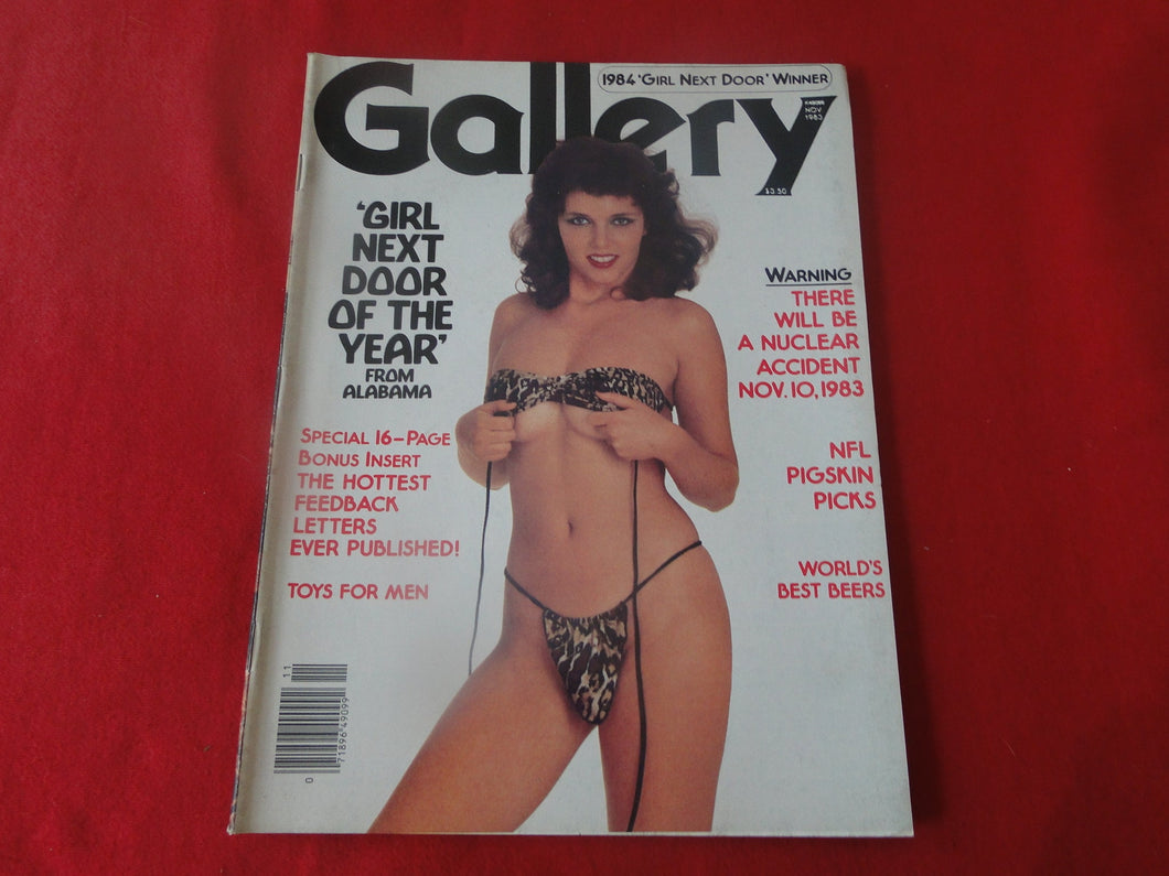 Vintage Nude Erotic Sexy Adult Magazine Gallery November 1983      G27