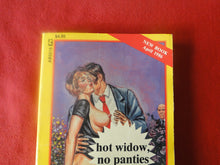 Load image into Gallery viewer, Vintage Adult Paperback Novel/Book Greenleaf Hot Widow, No Panties 1986     G3
