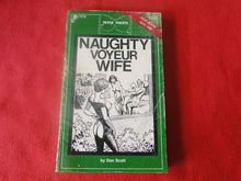 Load image into Gallery viewer, Vintage Adult Paperback Novel/Book Greenleaf Naughty Voyeur Wife 1982     G3
