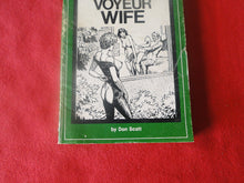 Load image into Gallery viewer, Vintage Adult Paperback Novel/Book Greenleaf Naughty Voyeur Wife 1982     G3
