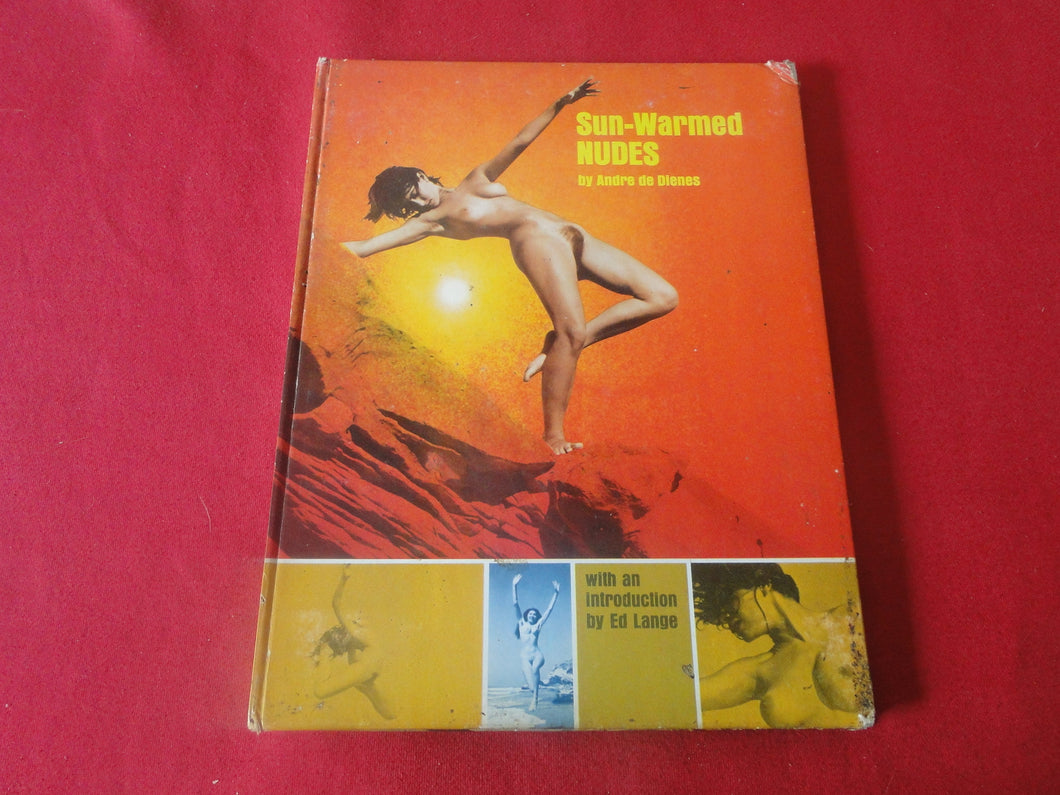 Vintage Hardcover Erotic Book Sun-Warmed Nudes Andre de Dienes RARE P74